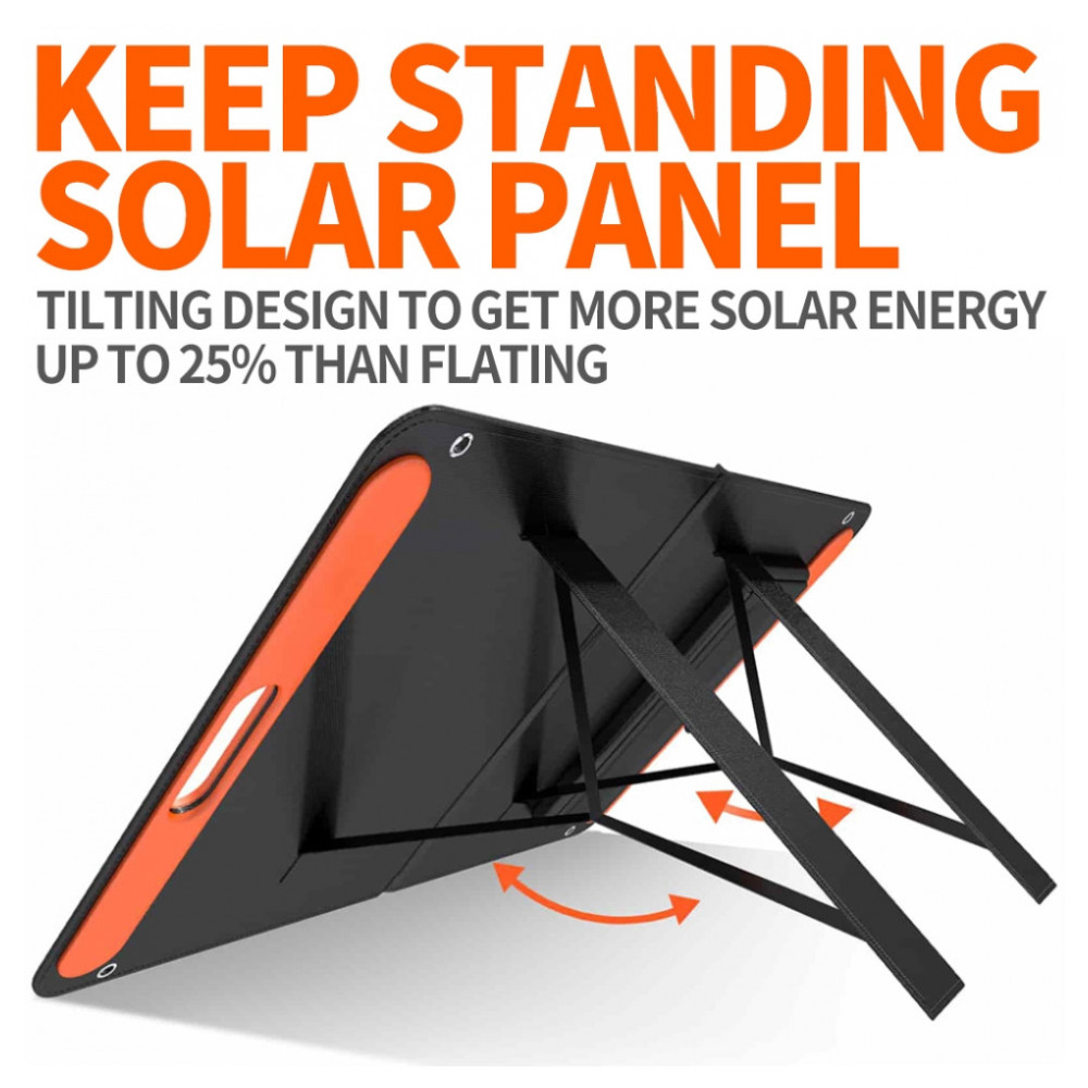 Painel Solar Jackery SolarSaga 100W Resistente a Água IP65