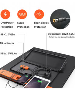 Painel Solar Jackery SolarSaga 100W Resistente a Água IP65