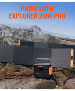 Painel Solar Jackery SolarSaga 200W a Prova dÁgua IP67