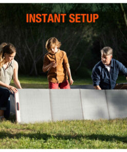 Painel Solar Jackery SolarSaga 200W a Prova dÁgua IP67