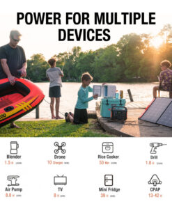 Gerador de Energia Portátil Solar Jackery Explorer 550, 110V 550W