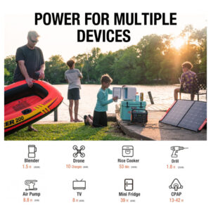 Gerador de Energia Portátil Solar Jackery Explorer 550, 110V 550W