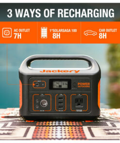 Gerador de Energia Portátil Solar Jackery Explorer 550, 110V 550W