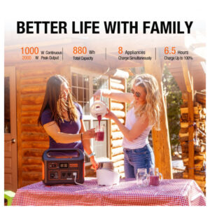 Gerador de Energia Portátil Solar Jackery Explorer 880, 110V 880W