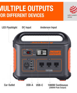 Gerador de Energia Portátil Solar Jackery Explorer 880, 110V 880W