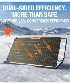Painel Solar Jackery SolarSaga 80W a Prova dÁgua e Poeira IP68, 22V