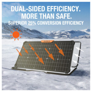 Painel Solar Jackery SolarSaga 80W a Prova dÁgua e Poeira IP68, 22V