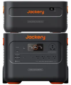 Kit de Energia Portátil Explorer 4000 com Gerador Solar Portátil E2000 Plus e Bateria Extra LiFePO4 de 4085 Wh, 110V 3000W, Jackery