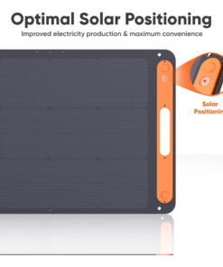 Painel Solar Portátil SolarSaga 200W para Estação de Energia Jackery Explorer