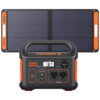 Gerador de Energia Solar Portátil Explorer 300 com e Bateria de Lítio de 293Wh e Painel Solar de 100W, 110V, Jackery, Preto e Laranja