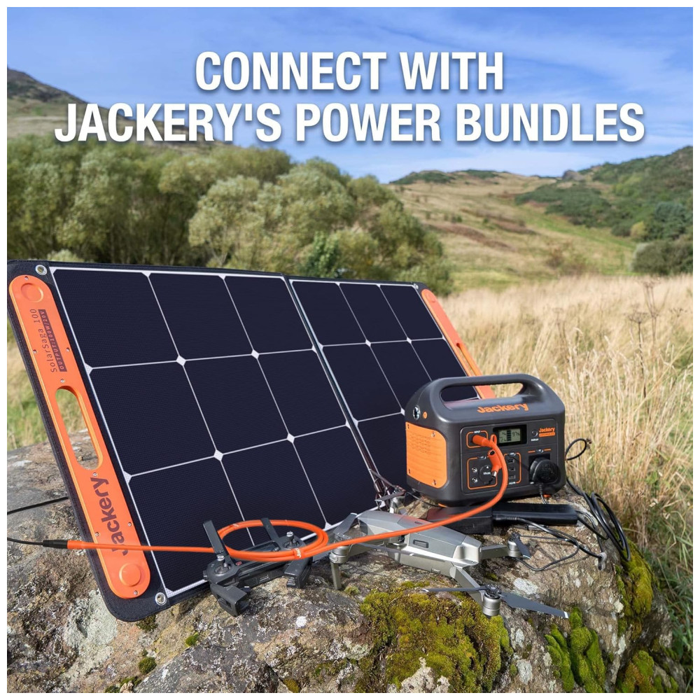 Cabo de Extensão DC 4,98 Metros para Painel Solar Jackery