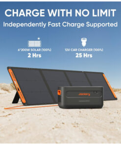 Bateria de Expansão 2042Wh Compatível com Gerador de Energia Solar Explorer 2000 Plus 110V, Jackery