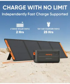 Bateria de Expansão 2042Wh Compatível com Gerador de Energia Solar Explorer 2000 Plus 110V, Jackery