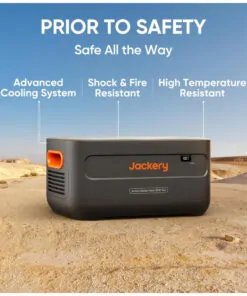 Bateria de Expansão 2042Wh Compatível com Gerador de Energia Solar Explorer 2000 Plus 110V, Jackery