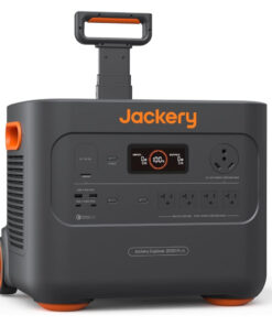 Gerador de Energia Solar Portátil com Bateria de 2.042 Wh e Saída de 3.000 W, 110V, Jackery Explorer 2000 Plus