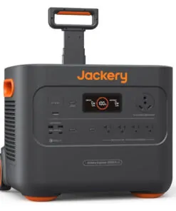 Gerador de Energia Solar Portátil com Bateria de 2.042 Wh e Saída de 3.000 W, 110V, Jackery Explorer 2000 Plus