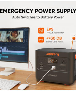 Gerador de Energia Solar Portátil com Bateria de 2.042 Wh e Saída de 3.000 W, 110V, Jackery Explorer 2000 Plus